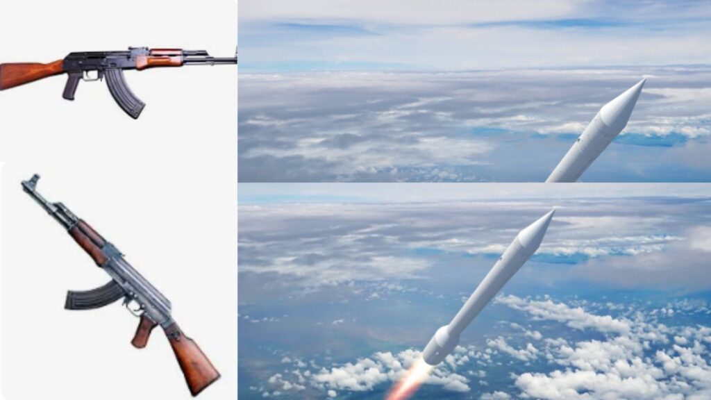 AK-47 and Intercontinental Ballistic Missile