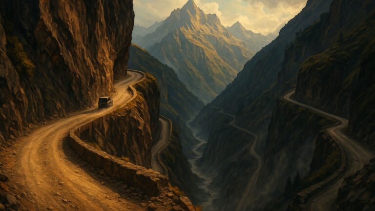 Top 10 Most Dangerous Roads in the World 2025