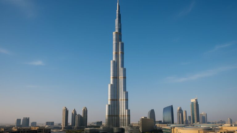 Burj Khalifa in Dubai