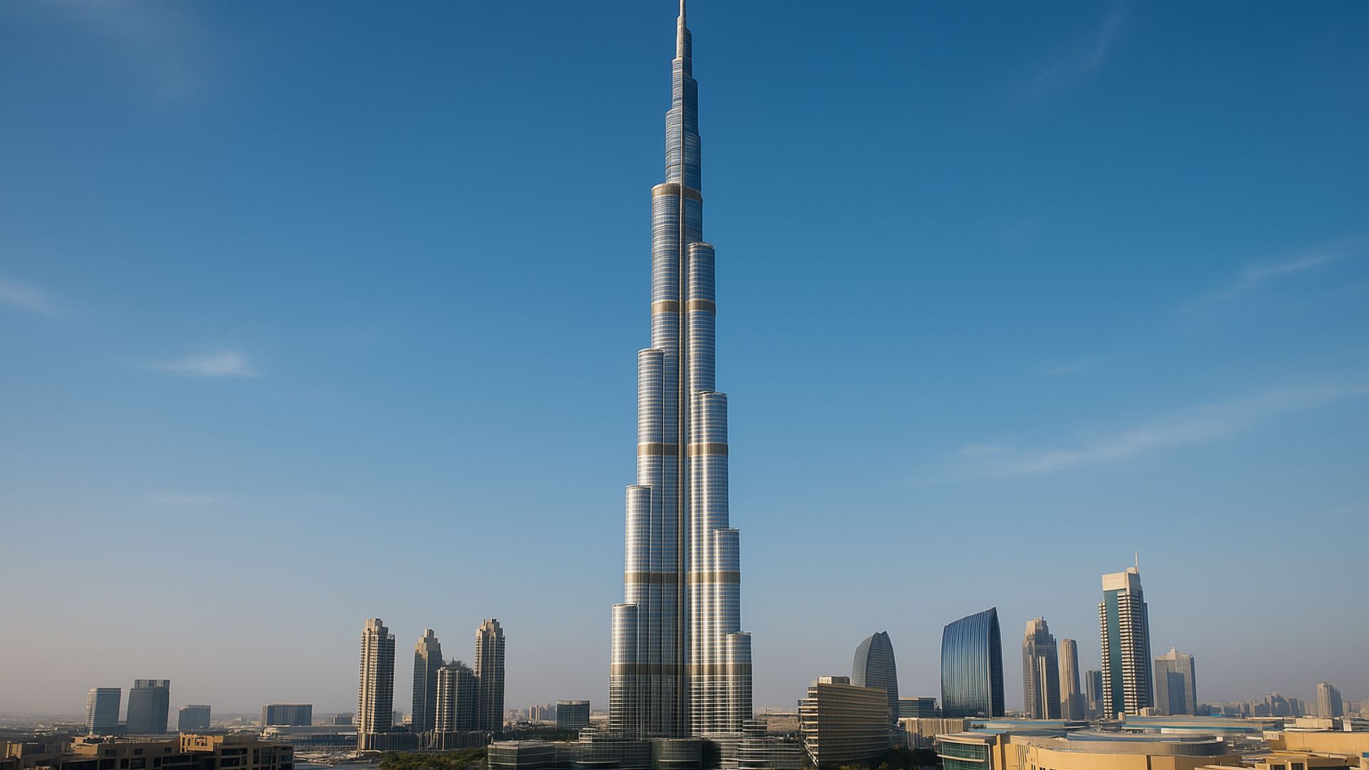 Burj Khalifa in Dubai