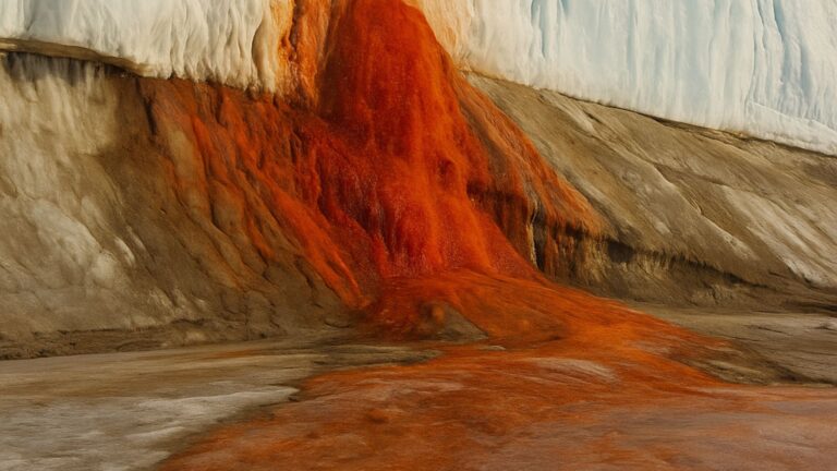 Blood Falls in Antarctica