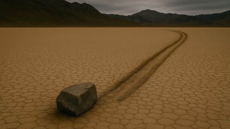 The Sailing Stones of Death Valley