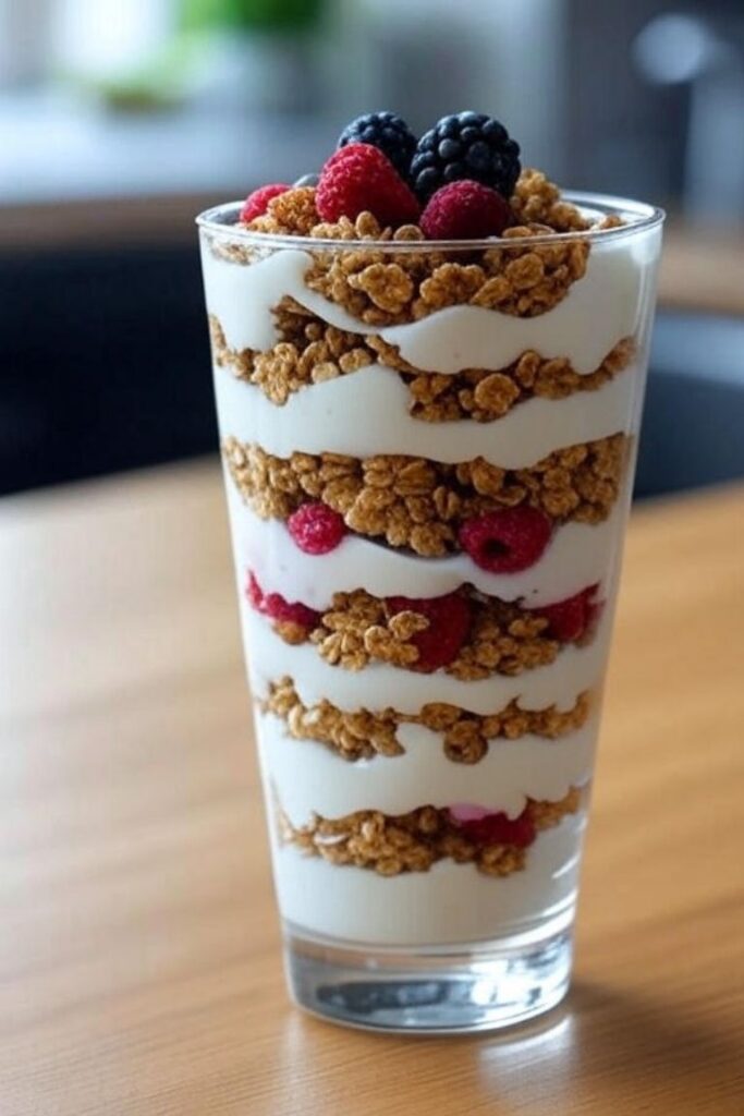 Greek Yogurt Parfaits