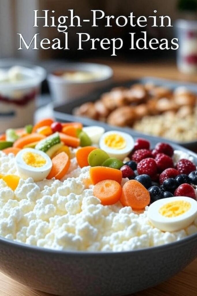 Cottage Cheese Snack Boxes