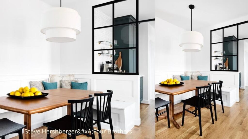 Mix Glass and Steel Partitions