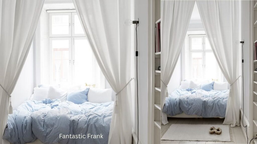 Canopy Effect with Ceiling Curtains