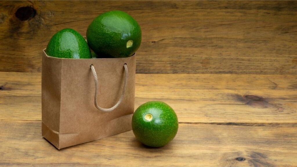 Soften Avocados in a Paper Bag
