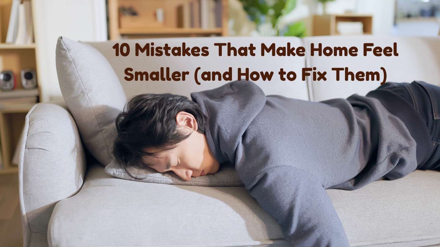 10 Mistakes That Make Home Feel Smaller (and How to Fix Them)