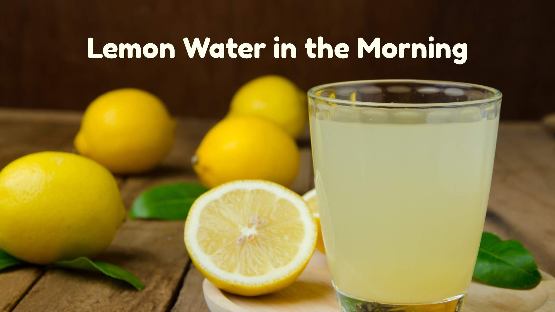 Lemon Water in the Morning