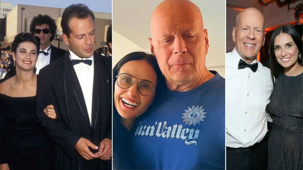 Bruce Willis married Demi Moore