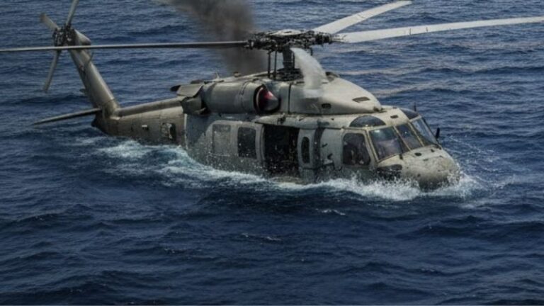 US Navy Jet and Helicopter Crash in South China Sea