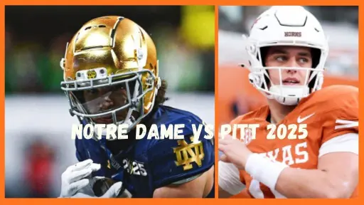 Notre Dame vs Pitt 2025