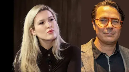 Nuzzi and fellow journalist Ryan Lizza