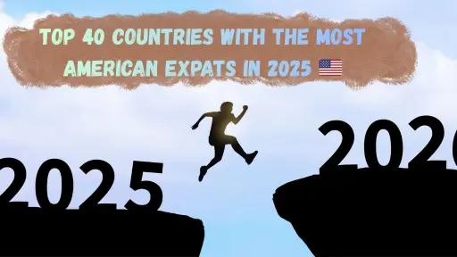 Top 40 Countries with the Most American Expats in 2025 🇺🇸