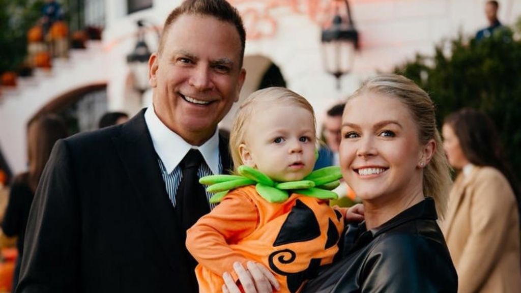 Karoline Leavitt shared Halloween pictures with her husband and son
