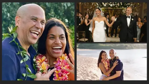 Senator Cory Booker Ties the Knot with Girlfriend Alexis Lewis