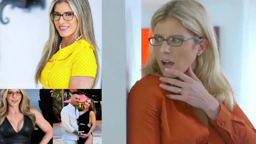 Cory Chase with husband