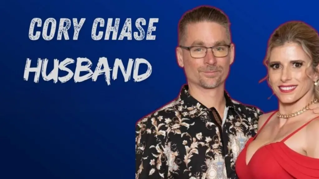 Cory Chase with husband Robert Leon