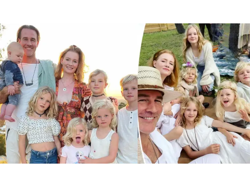 James Van Der Beek Wife and Kids 