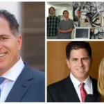 Michael Dell with his wife Susan Dell