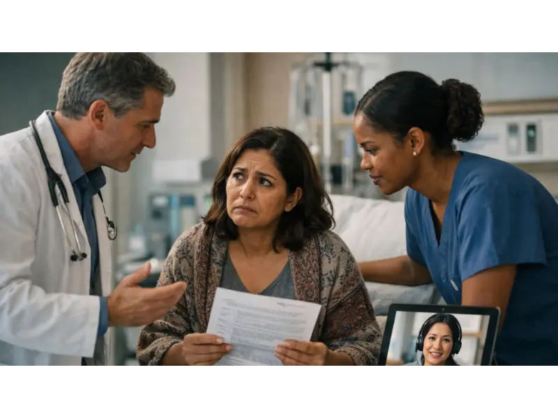 people who faced language barriers in healthcare stories