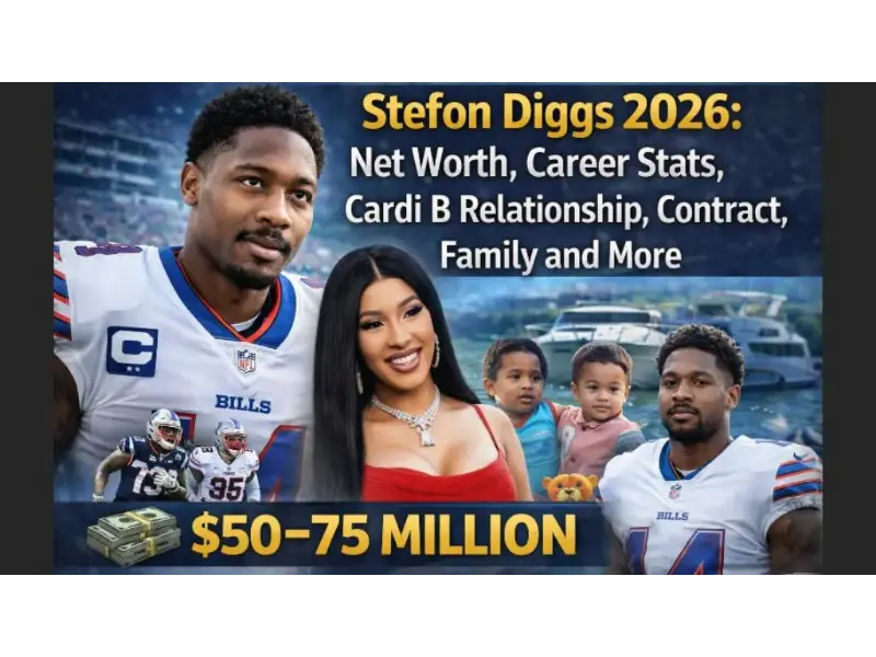Stefon Diggs 2026: Net Worth, Career Stats, Cardi B Relationship, Contract, Family and More