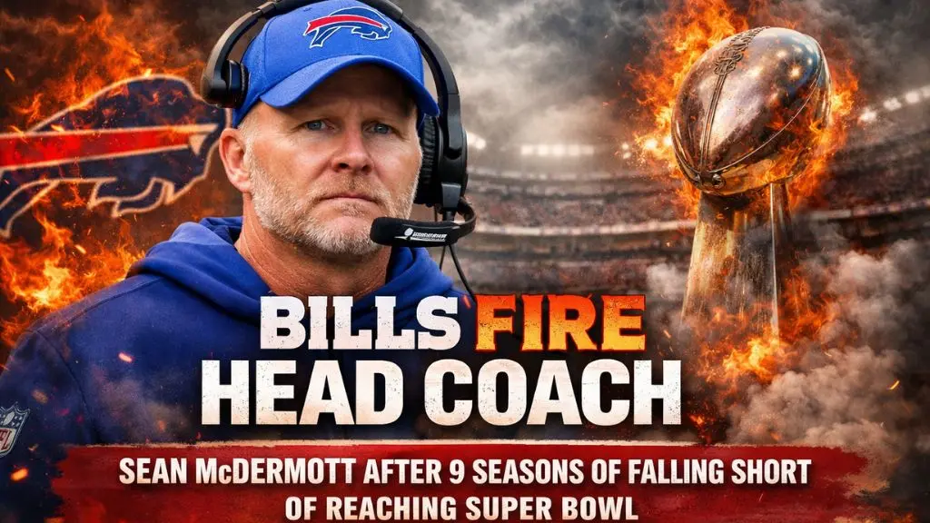Bills Fire Head Coach Sean McDermott After 9 Seasons of Falling Short of Reaching Super Bowl