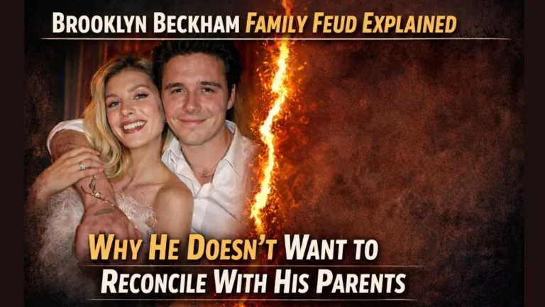 Brooklyn Beckham with his wife