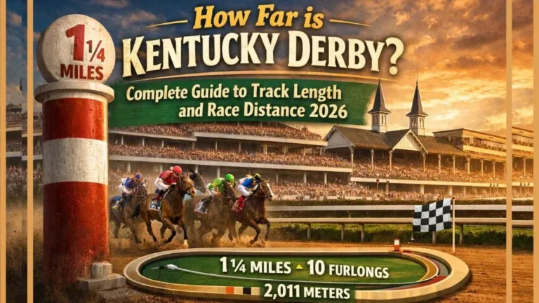 How Long is Kentucky Derby Track