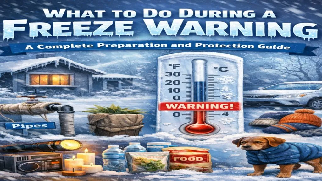 What to Do During a Freeze Warning