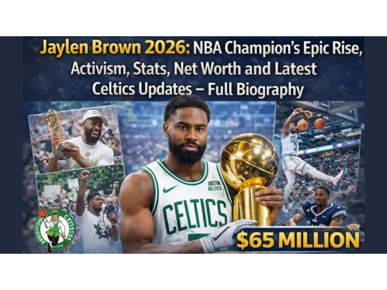 Jaylen Brown 2026: NBA Champion's Epic Rise, Activism, Stats, Net Worth and Latest Celtics Updates – Full Biography
