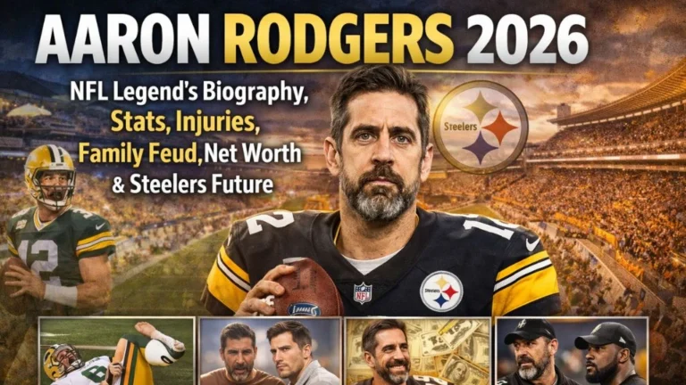Aaron Rodgers 2026: NFL Legend's Biography, Stats, Injuries, Family Feud, Net Worth and Steelers Future
