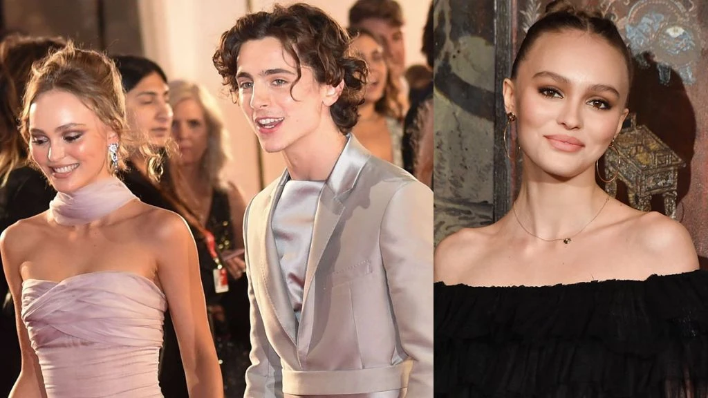 Chalamet's highest-profile early relationship with Lily-Rose Depp