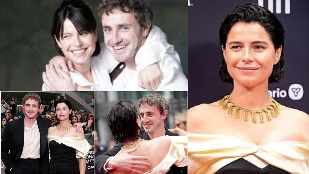 Jessie Buckley with Paul Mescal