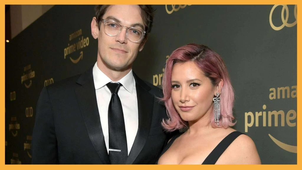 Ashley Tisdale with husband