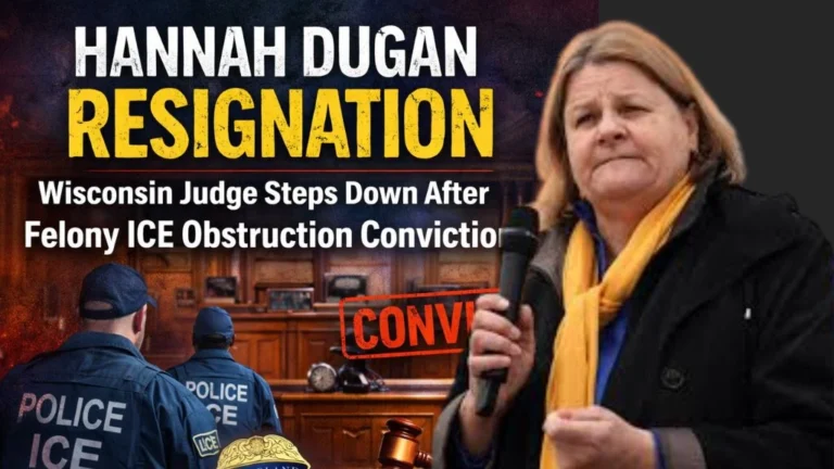 Hannah Dugan Resignation: Wisconsin Judge Steps Down After Felony ICE Obstruction Conviction