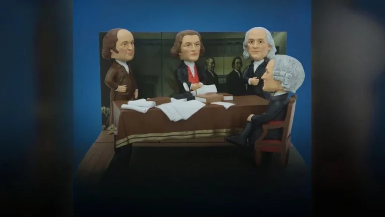 Limited edition Declaration of Independence bobblehead set released for America's 250th birthday