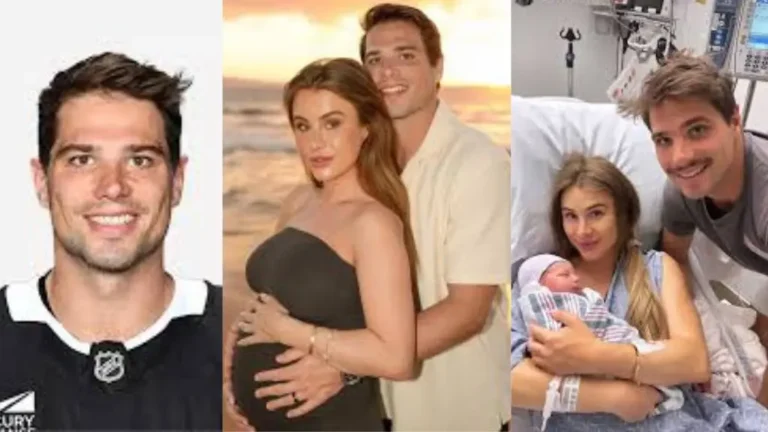 Kevin Fiala with wife and daughter