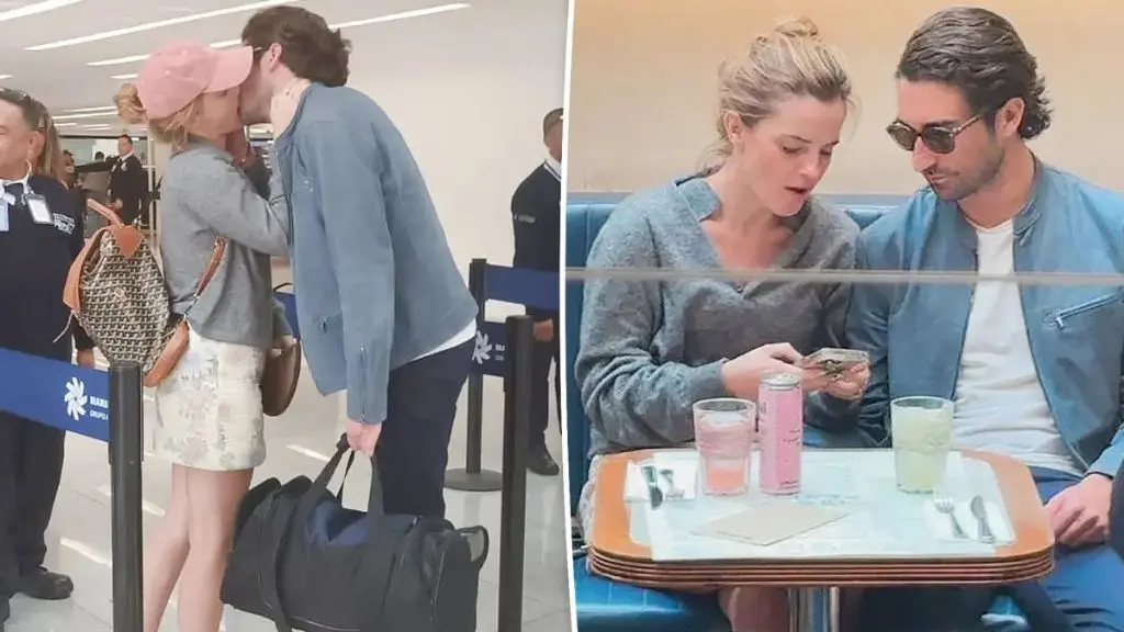 Emma Watson Kissing Gonzalo Hevia Baillères