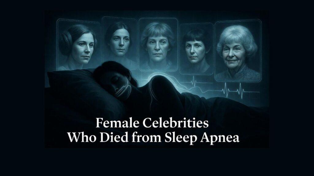 Female Celebrities Who Died from Sleep Apnea