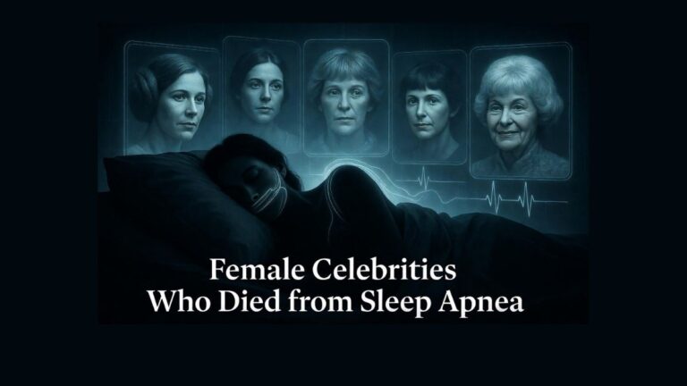 Female Celebrities Who Died from Sleep Apnea