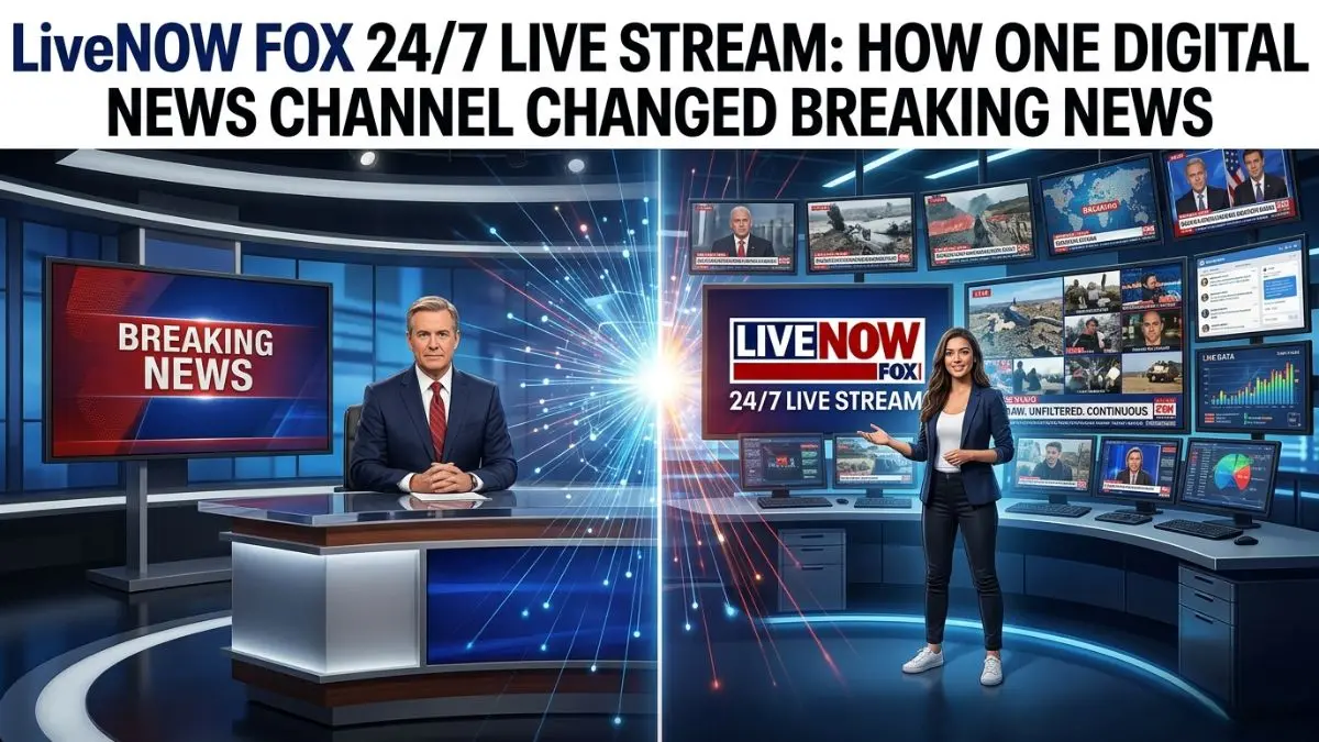 LiveNOW FOX 24/7 LIVE STREAM: How One Digital News Channel Changed Breaking News