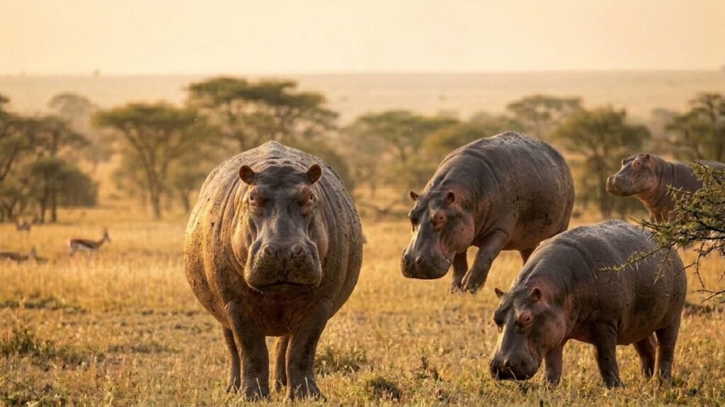 Hippopotamuses