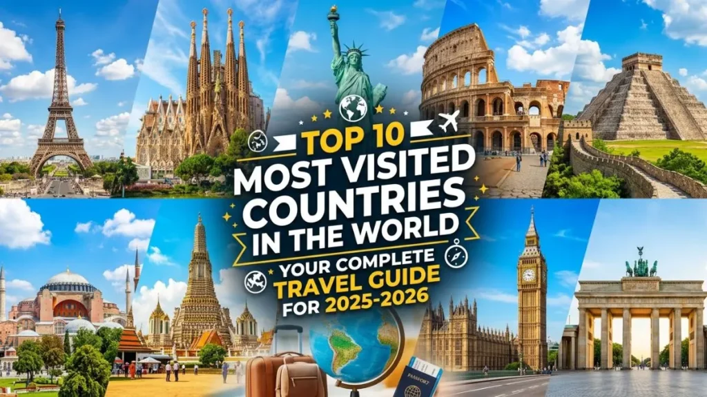 Top 10 Most Visited Countries in the World